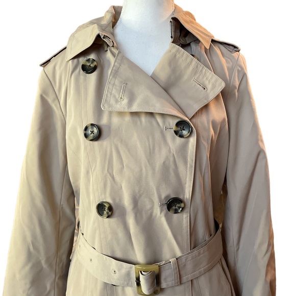 London Fog Jackets & Coats London Fog Womens Tan Double Breasted